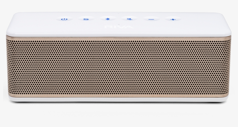 White/gold - Computer Speaker, transparent png download