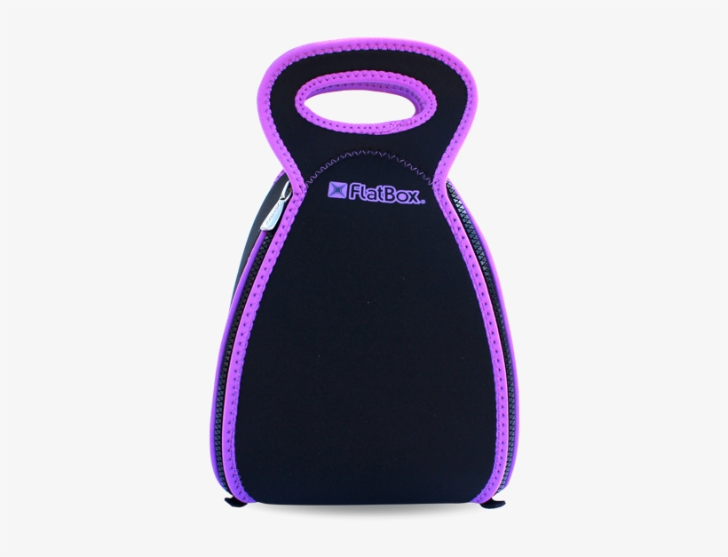Flatbox Plus Purple/black - Water Bottle, transparent png download