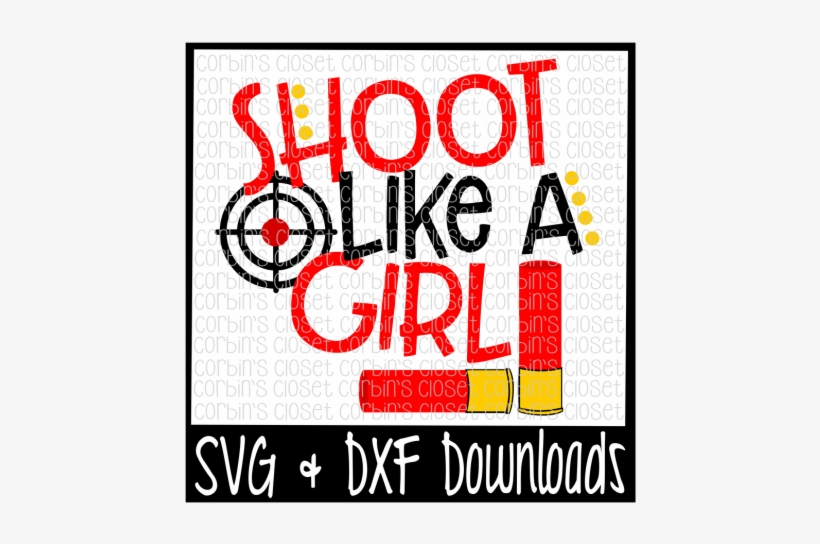 Shoot Like A Girl Cut File By Corbins Svg - Little Brother Biggest Fan Football Svg, transparent png download