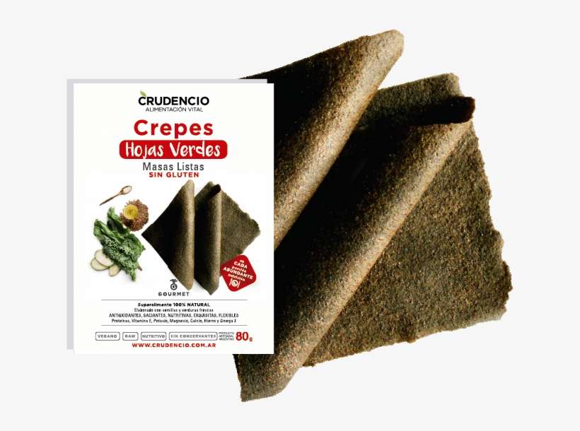 Crepes Hojas Verdes- Crudencio - Crudencio Crepes, transparent png download