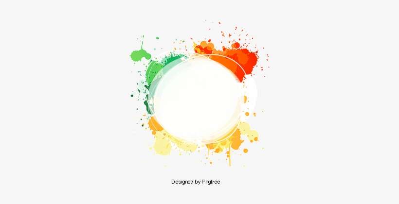 Fashion Colorful Background And Circle Banner Background