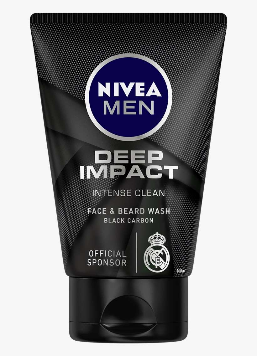 Nivea Deep Impact Face Wash, transparent png download