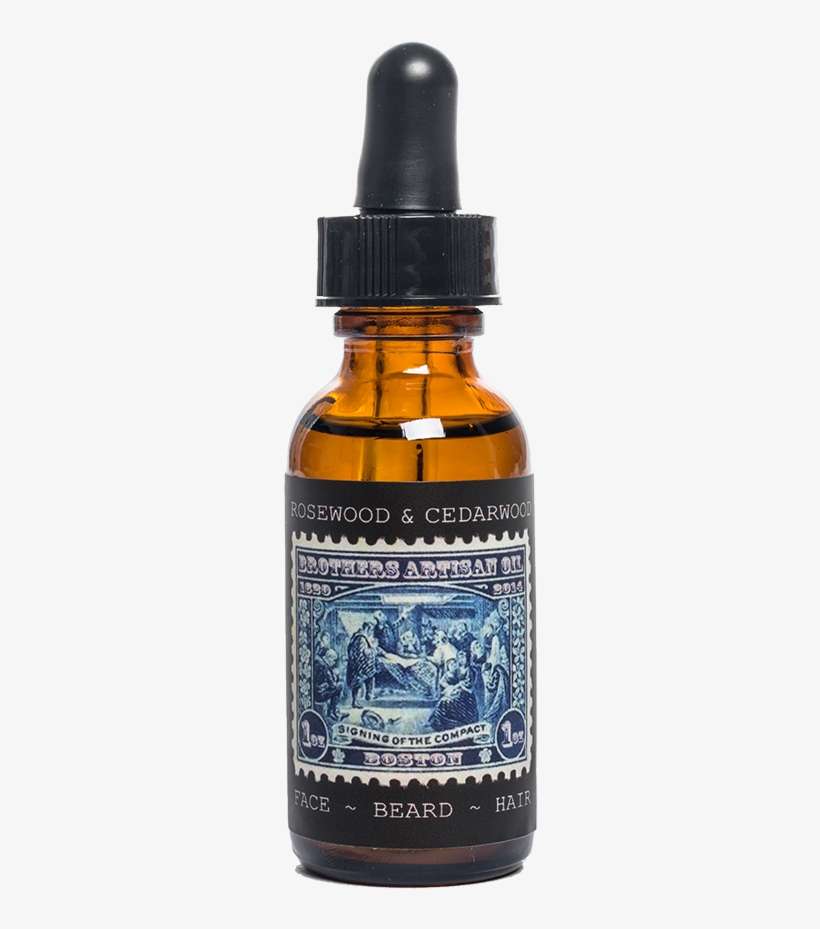 Rosewood & Cedarwood Beard Oil - Beard Oil Trio By Brothers Artisan Oil, transparent png download