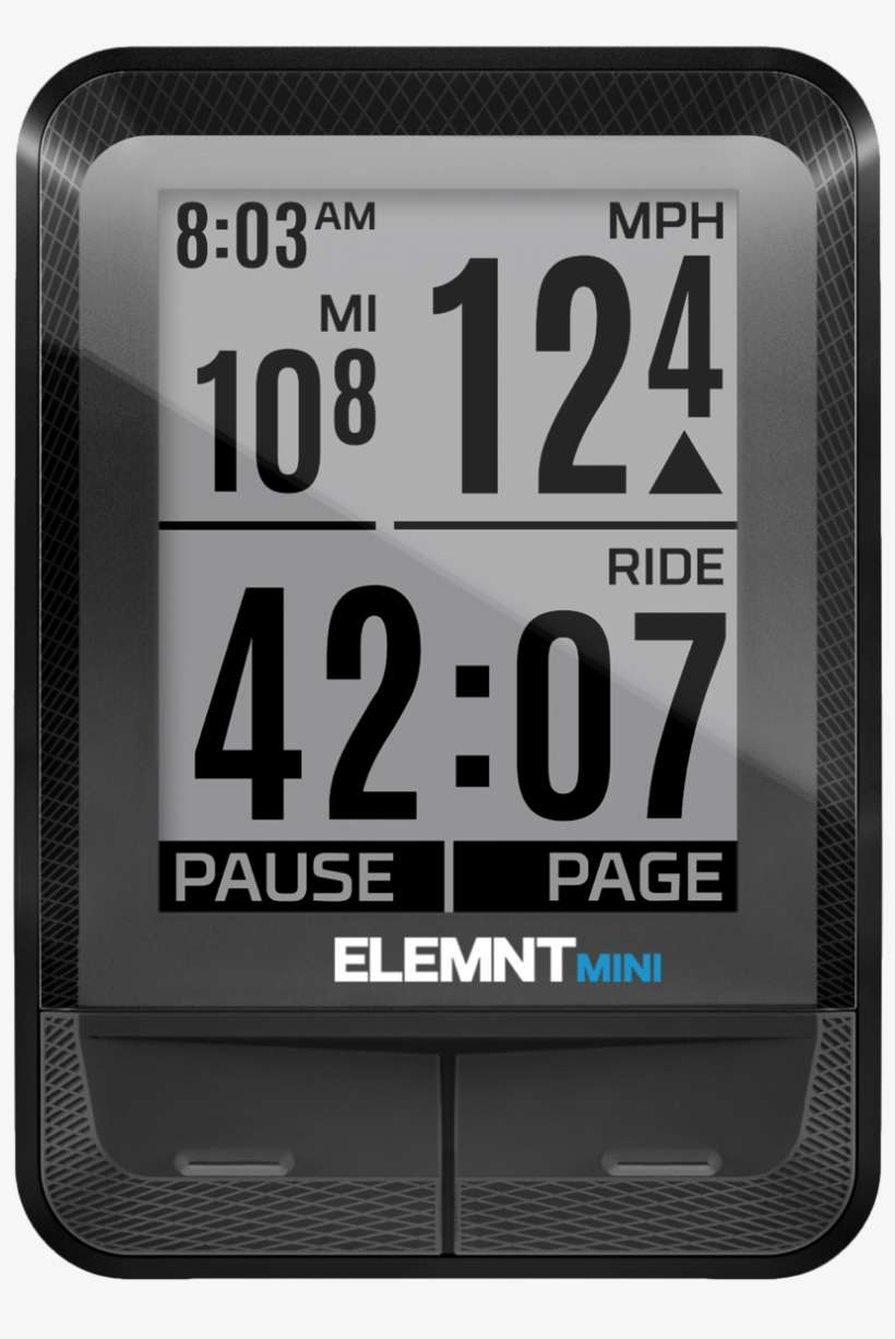 Wahoo Fitness Elemnt Mini - Wahoo Elemnt Mini Bike Computer, transparent png download