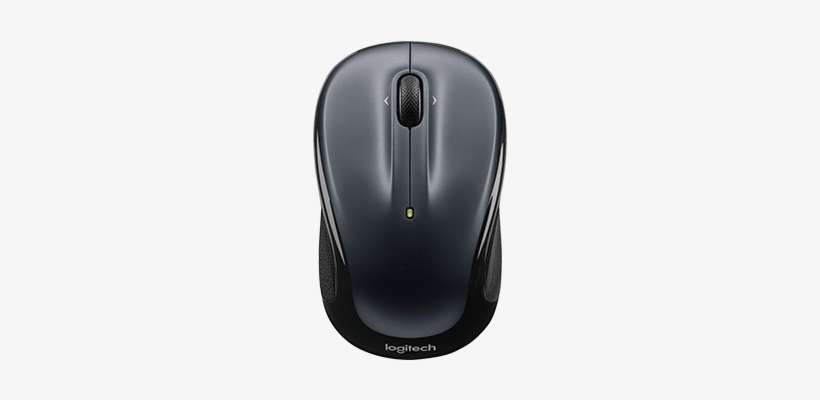Wireless Mouse M325, Dark Grey, Top View - Wireless Mouse M325, transparent png download