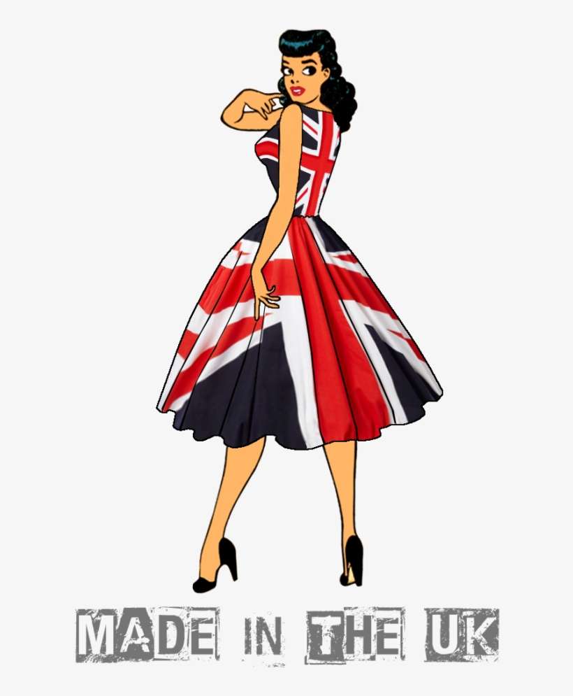 Vintage Inspired Clothing, 1950s Dresses, Vintage Dresses, - Made In Britain Vintage, transparent png download