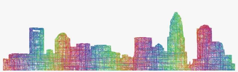 Zerrick Bynum Myers Park High/ncssm Class Of - City Skyline Png Colorful, transparent png download