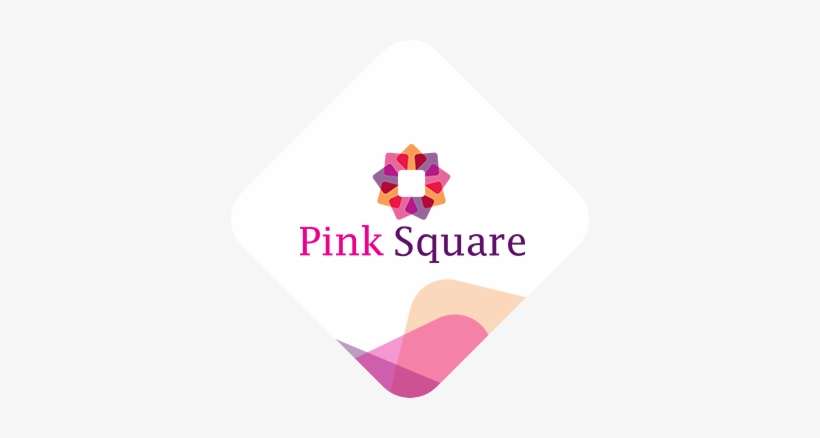 Pink Square - Centre Square Mall Logo, transparent png download