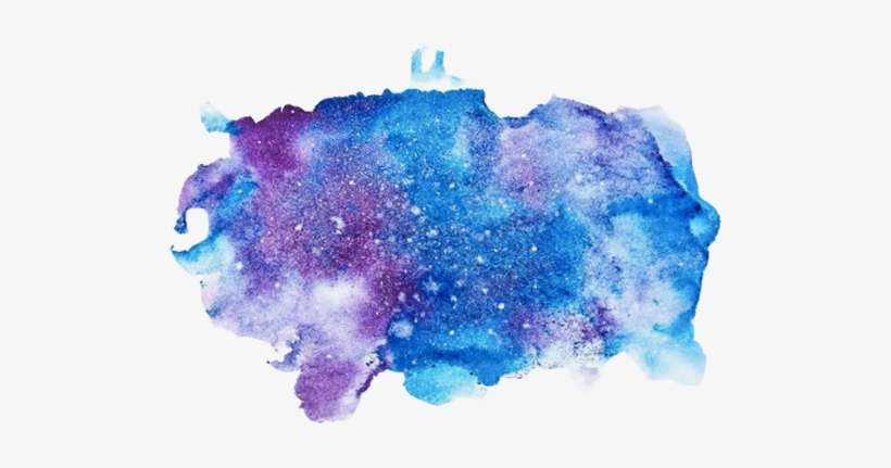 How It Works - Galaxy Watercolor, transparent png download