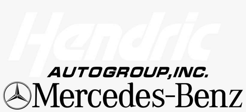 Hendrick Mercedes Benz Logo Black And White - 642 094 04 80, transparent png download