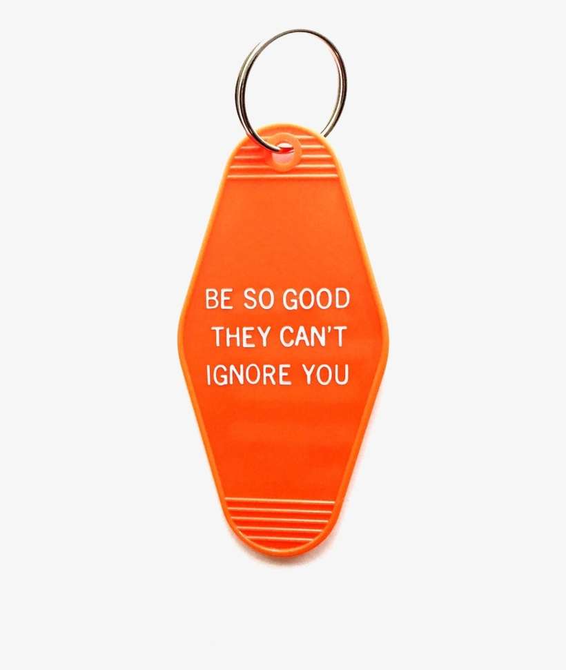 Hotel-motel Key Chain Be So Good - Motel Key, transparent png download