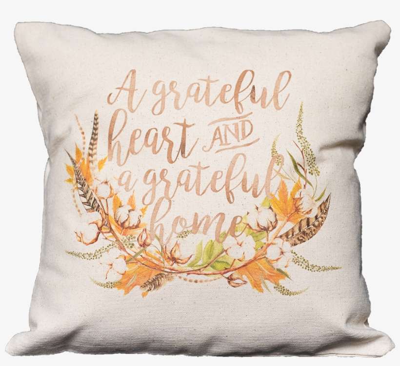 Grateful Home - Aquarell-baumwollkranz-feder-hochzeit Danken Ihnen, transparent png download