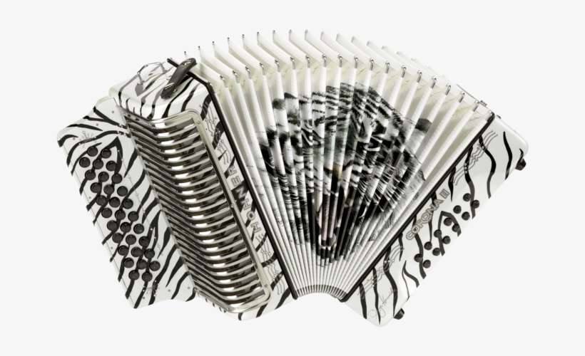 Corona Ii Los Tigres Signature Series - Hohner Corona Ii Los Tigres, Fbbeb, White, transparent png download