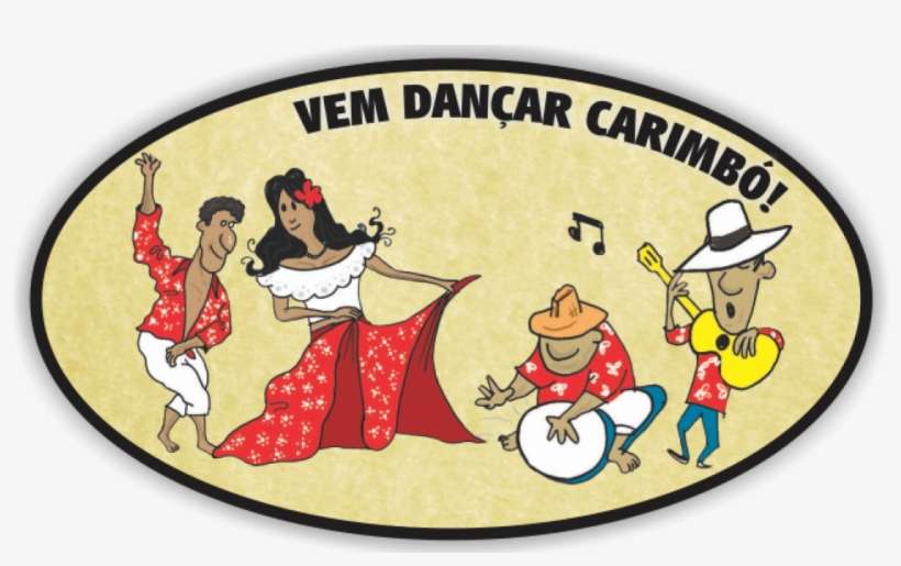 Festival Do Folclore - Desenho Danca Do Carimbo, transparent png download