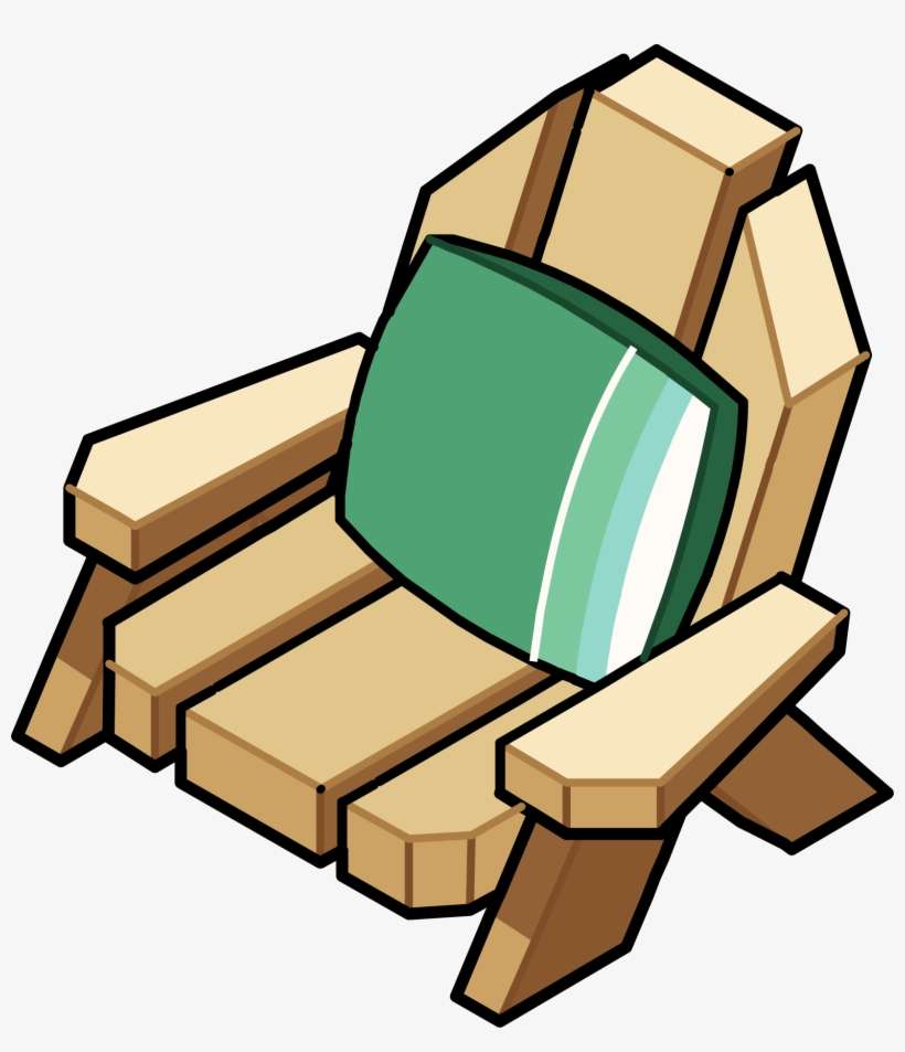 Cozy Porch Chair - Chair Furniture Club Penguin, transparent png download