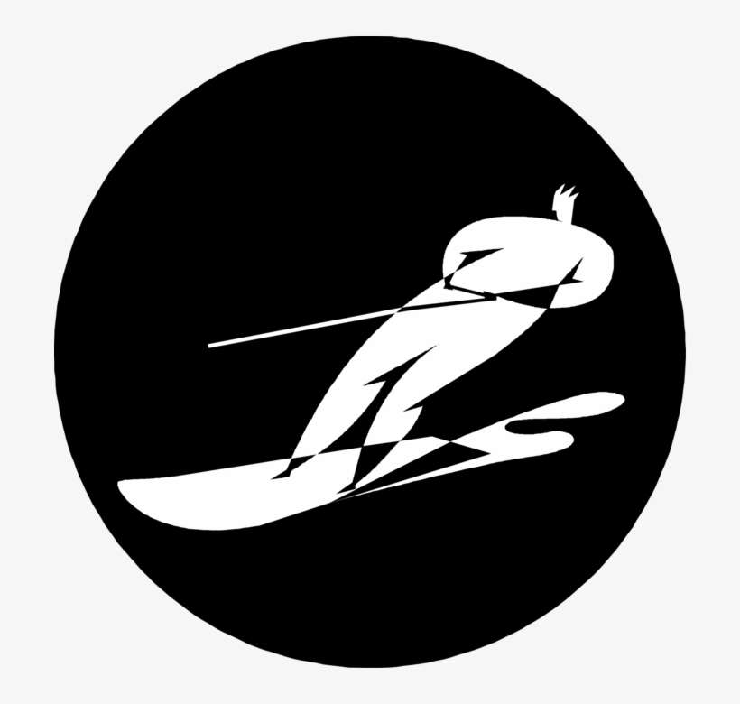 Vector Illustration Of Water Skier Skiing Behind Watercraft - Illustration, transparent png download