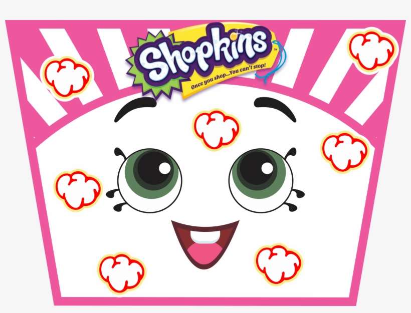 Kit Digital Para Festa Shopkins Rótulo Para Balde De - Shopkins Super Jewelry Kit: Strawberry Kiss Necklace, transparent png download