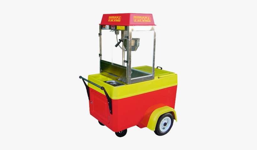 Carrinho De Fibra De Vidro Para Pipoqueira 8oz - Carrinho De Pipoca Fibra, transparent png download