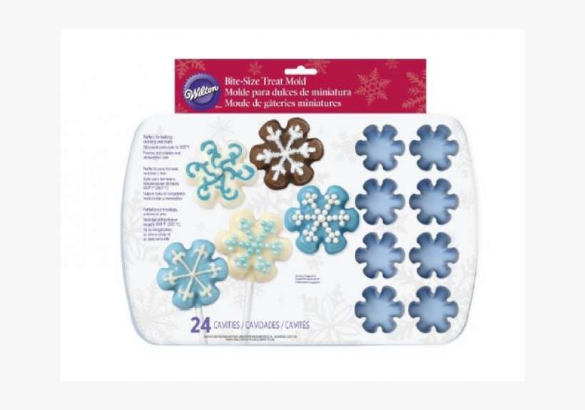 Forma Silicone Mini-floco Neve Wilton - Wilton Silicone Snowflake Mould, transparent png download