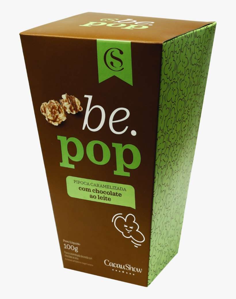 Be- - Pop Pipoca Cacau Show, transparent png download