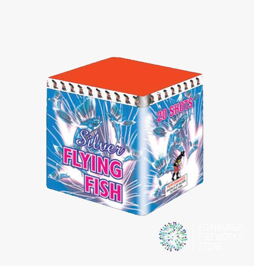 Silver Flying Fish By Fireworks International From - Flying Fish, transparent png download