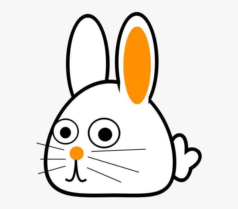 Spring Bunny - Set 3 Happy Easter Purple Red Orange Bunny Rabbits PNG ...