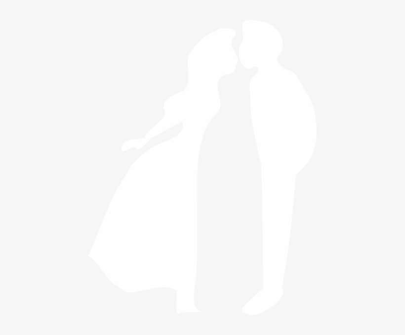 Outline Of People Kissing, transparent png download