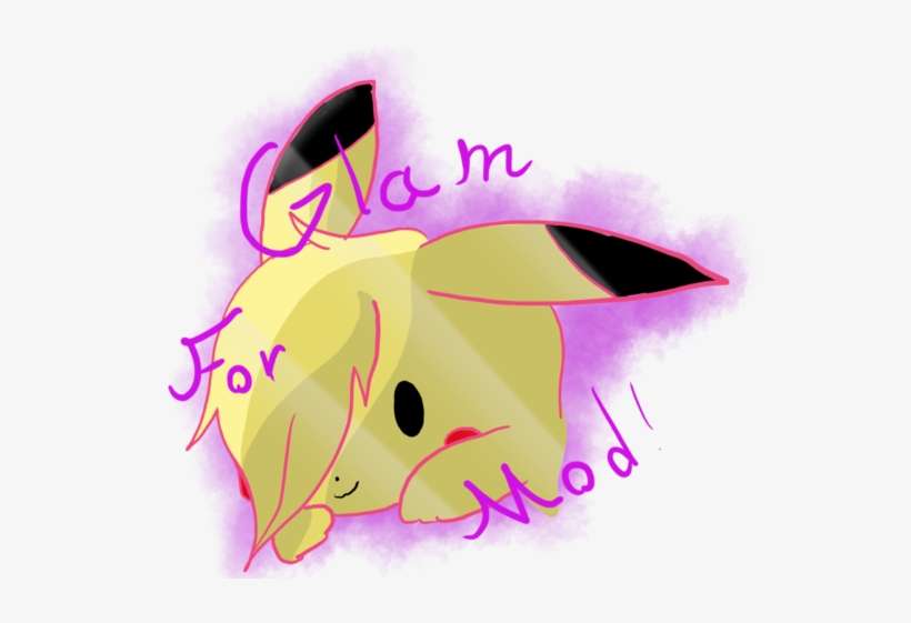 Glam For Mod Pikachu - Illustration, transparent png download