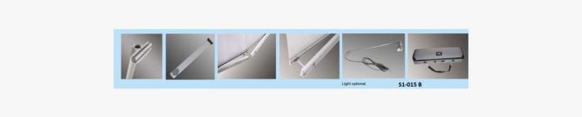 Straight & Curved L Banner Stand - Architecture, transparent png download