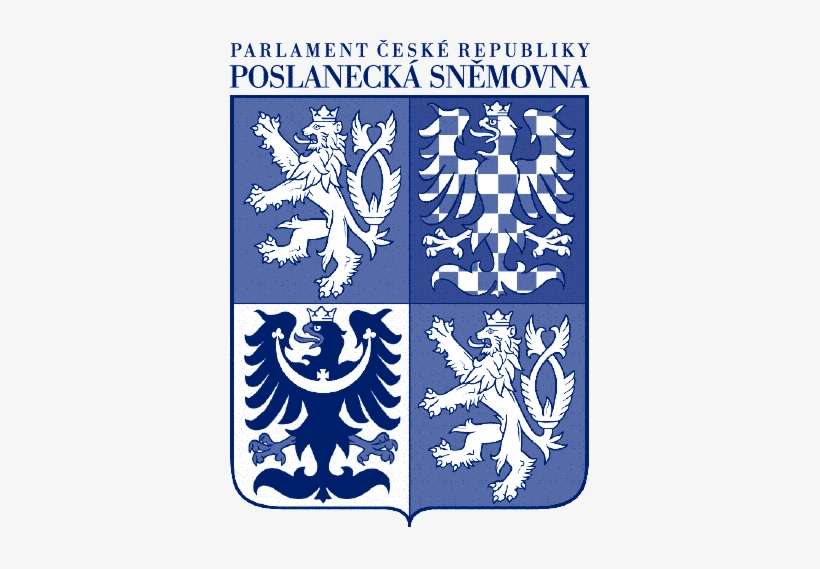 Psp Cr Logo - Czech Coat Of Arms Sticker Die Cut Decal Self Adhesive, transparent png download