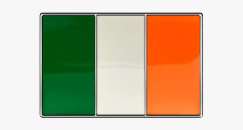 Ireland Country Flag Buckle - Flag, transparent png download