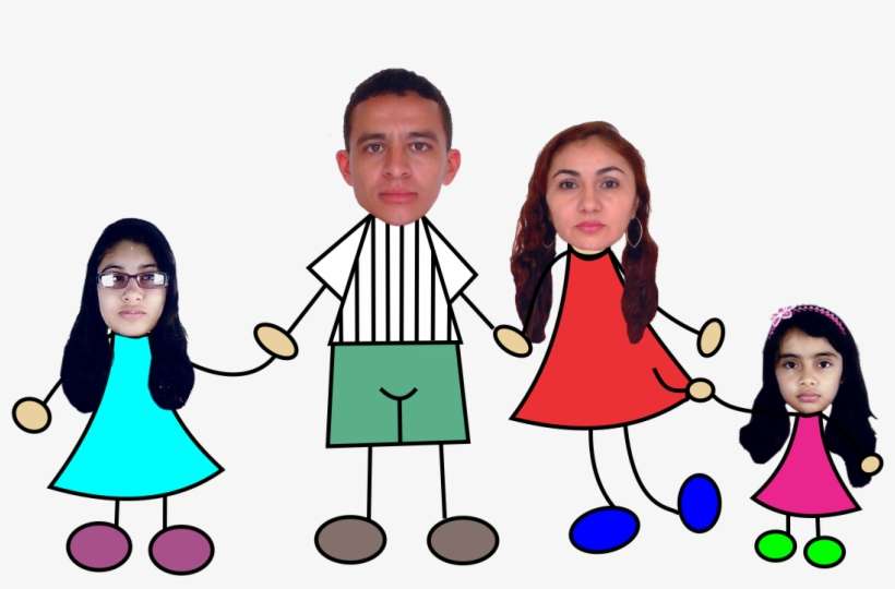 Montagem Familia Feliz - Child, transparent png download