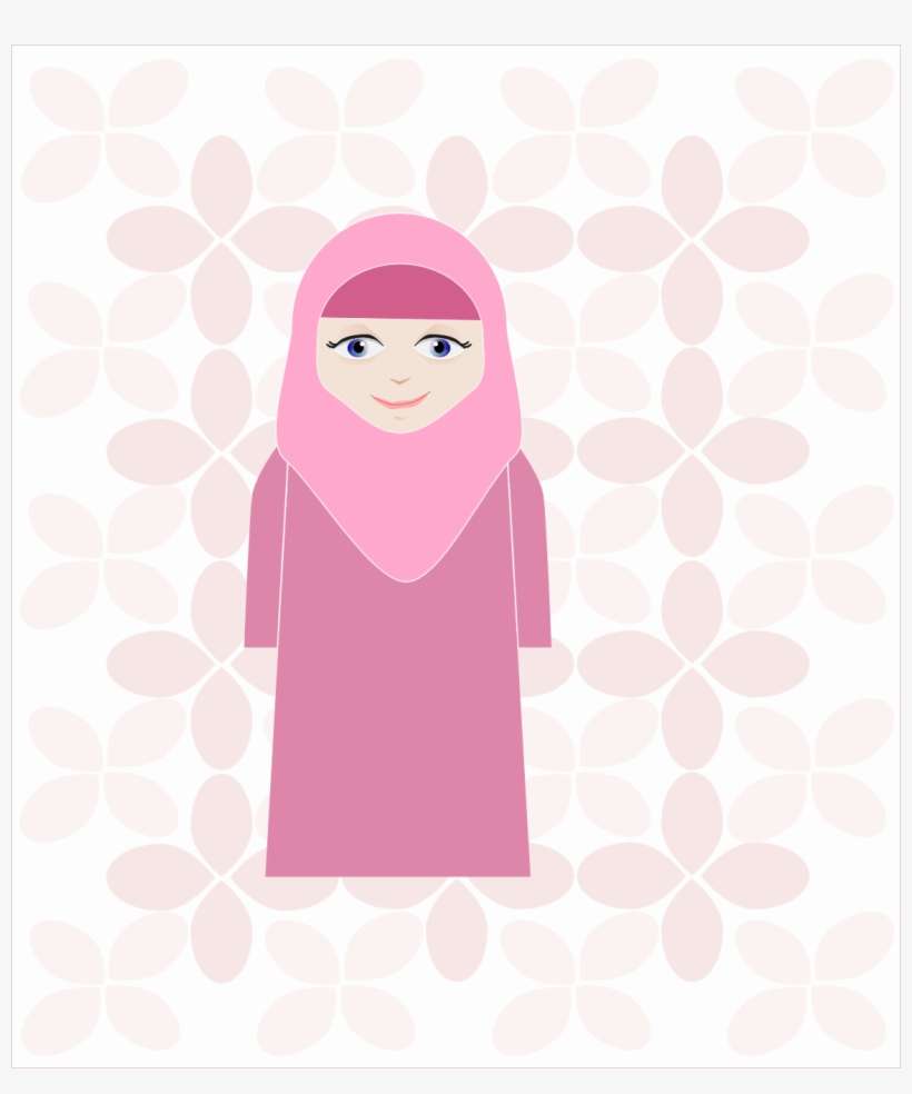 Muslimah Cartoon - Keyword Research, transparent png download