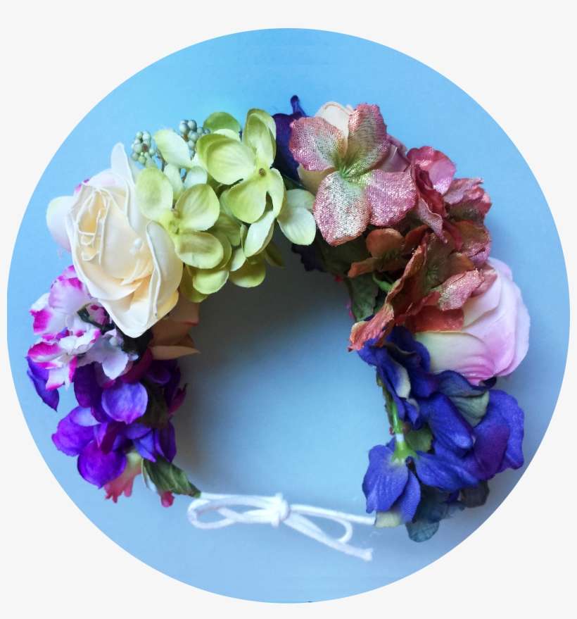 Corona De Flores Disponible En Nuestra Web - Artificial Flower, transparent png download