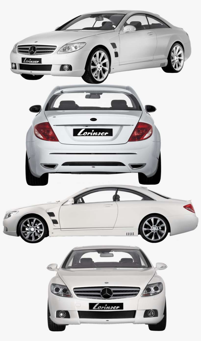 Car Png - Boční Práh Lorinser Pro Vůz Mb Třídy Cl (levý), transparent png download