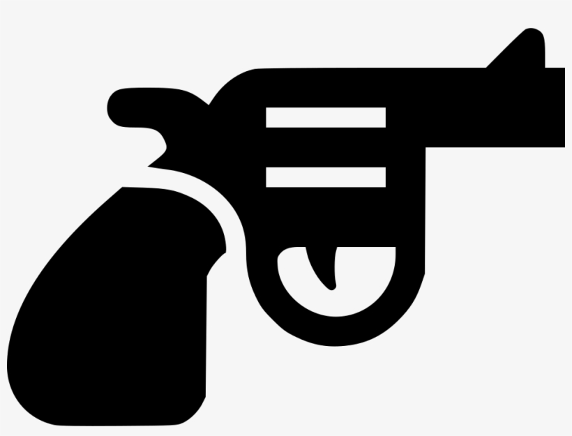 Gun Pistol Revolver Weapon Handgun Comments - Handgun, transparent png download