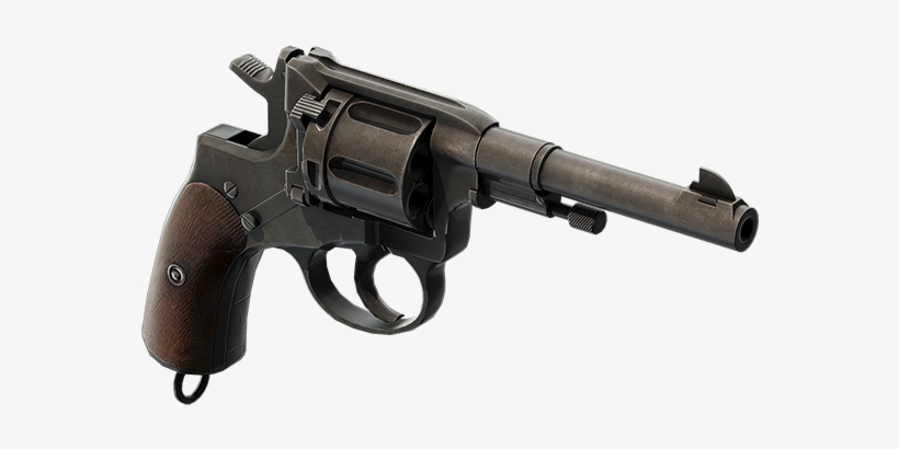 Nagant Revolver Heroes And Generals, transparent png download