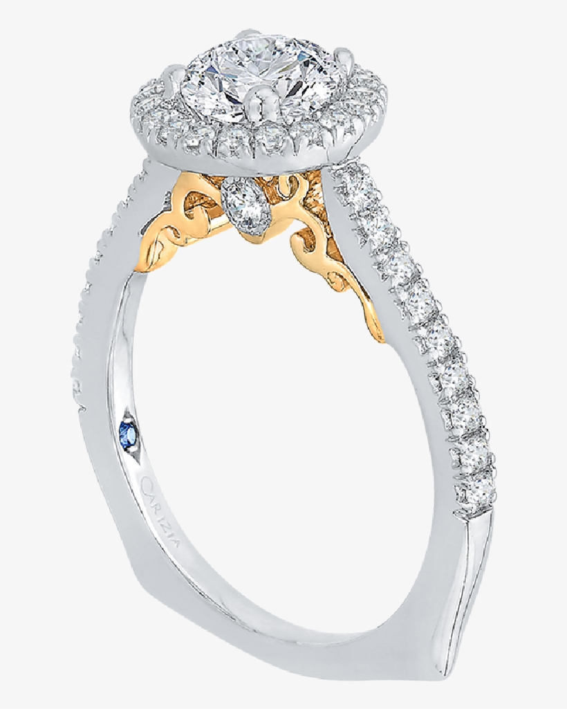 Carizza Bridal Rings - Ring, transparent png download