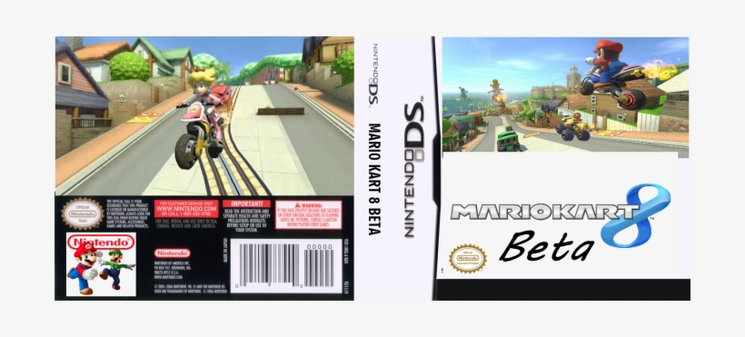 Mario Kart 8 Beta Box Art Cover - Nintendo Wii U Mario Kart 8 Premium Pack - Wii U, transparent png download