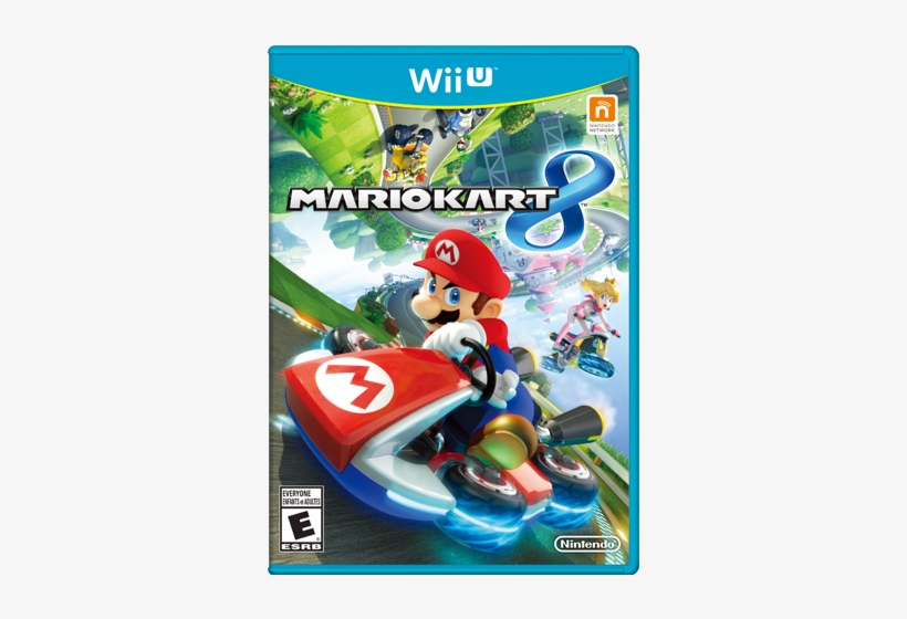 Mario Kart - Mario Kart 8 Wii U Case, transparent png download