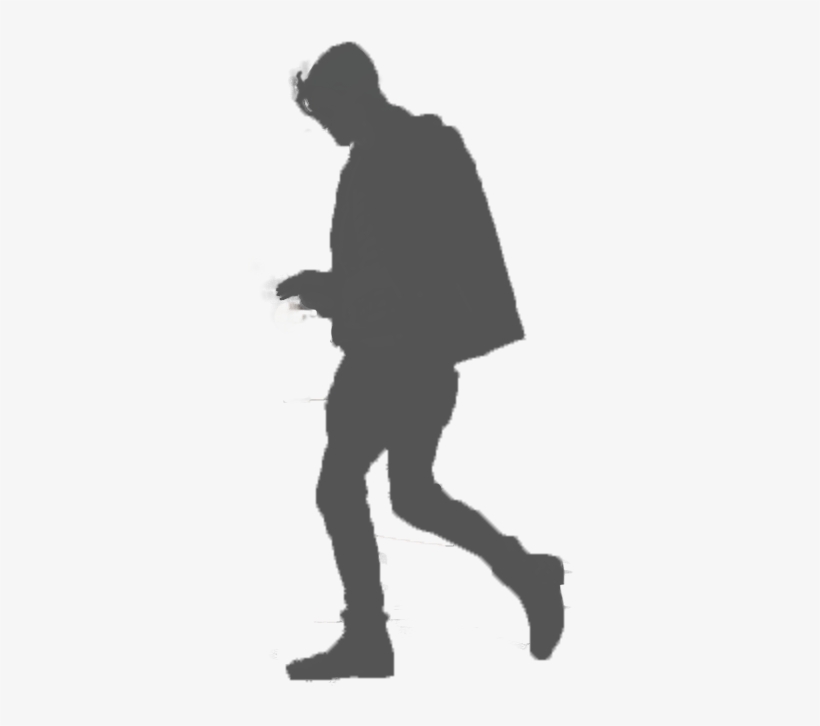 Music Listening Isolated Music Listening Isolated Bw - Hipster Guy Png, transparent png download