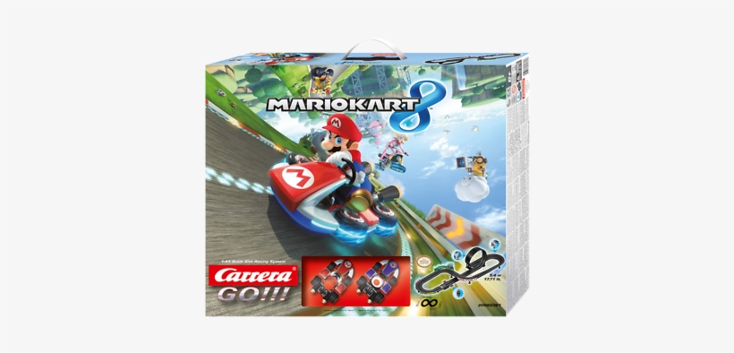 Mario Kart 8 Slot Car Race Set 62361 New Nib - Mario Kart 8 Carrera Go, transparent png download