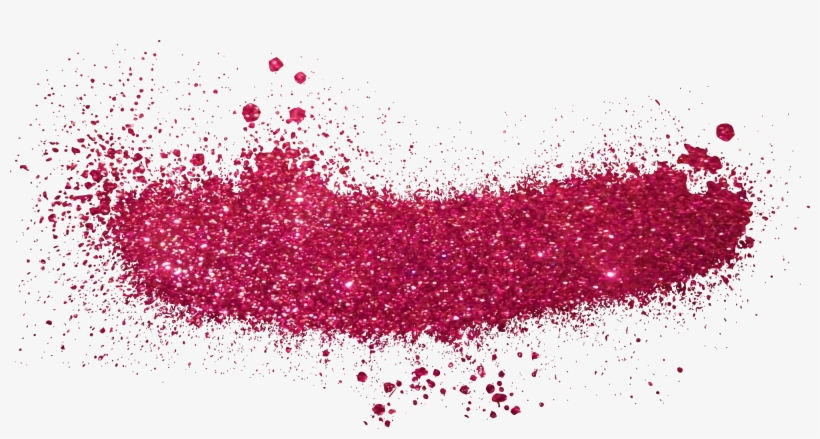 Glitter - Pink Glitter Splash Png, transparent png download