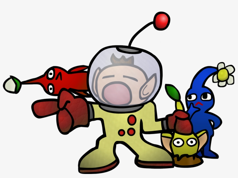 Olimar, As He Appears In Brawl Minus - Cartoon, transparent png download