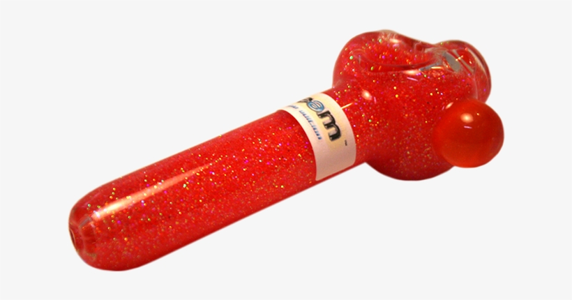 Warmest Summer Orange Glitter Pipe - Smoking Pipe, transparent png download