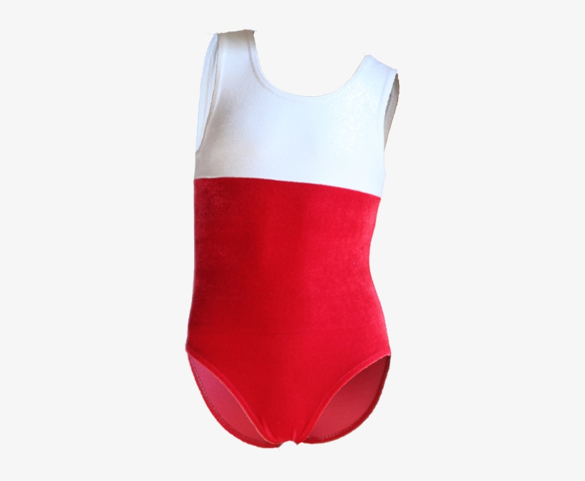 White Glitter Velvet Red Flat500 - Maillot, transparent png download