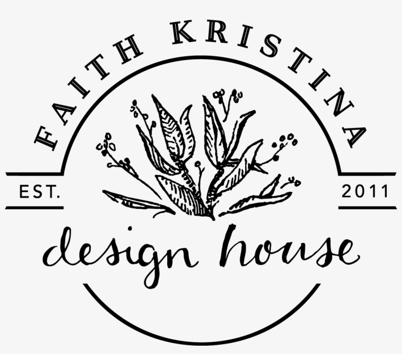 Faith Kristina Design House - Line Art, transparent png download