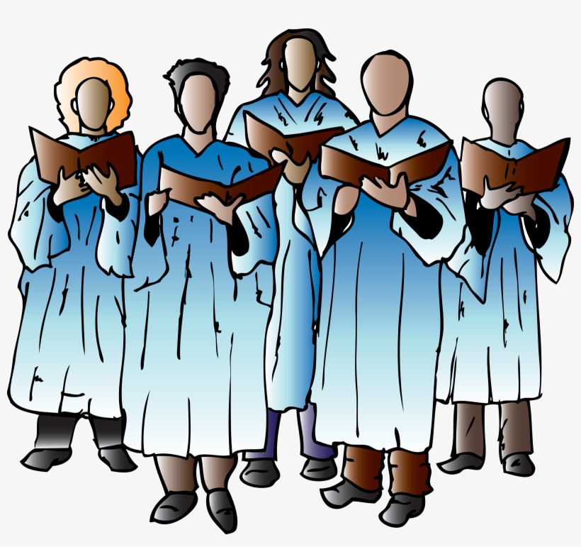Christ Clipart Men's Choir - Choir Clipart, transparent png download