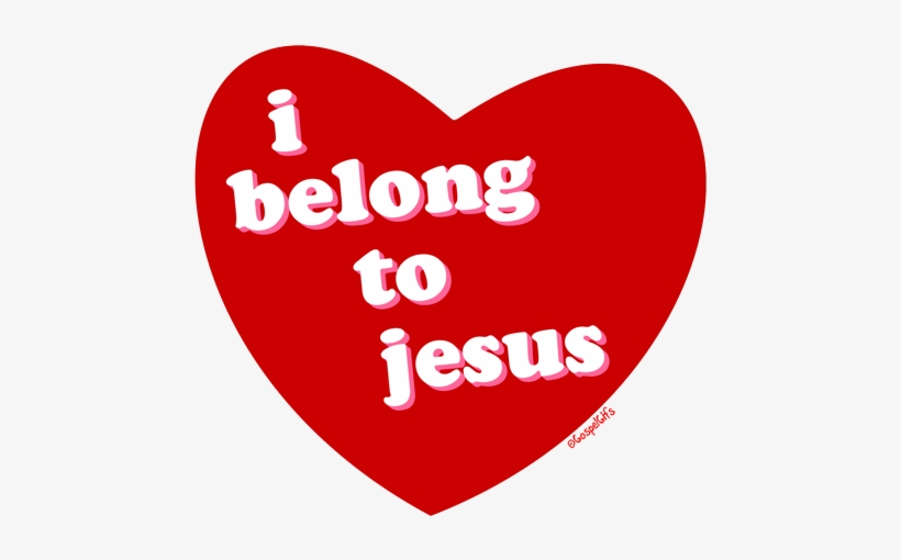 My Heart Belongs To Jesus Clipart - Jesus Is In My Heart, transparent png download