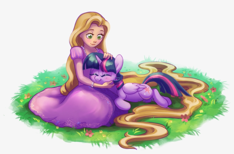 Snakeskin Drawing Tangled - Rapunzel Twilight Sparkle, transparent png download